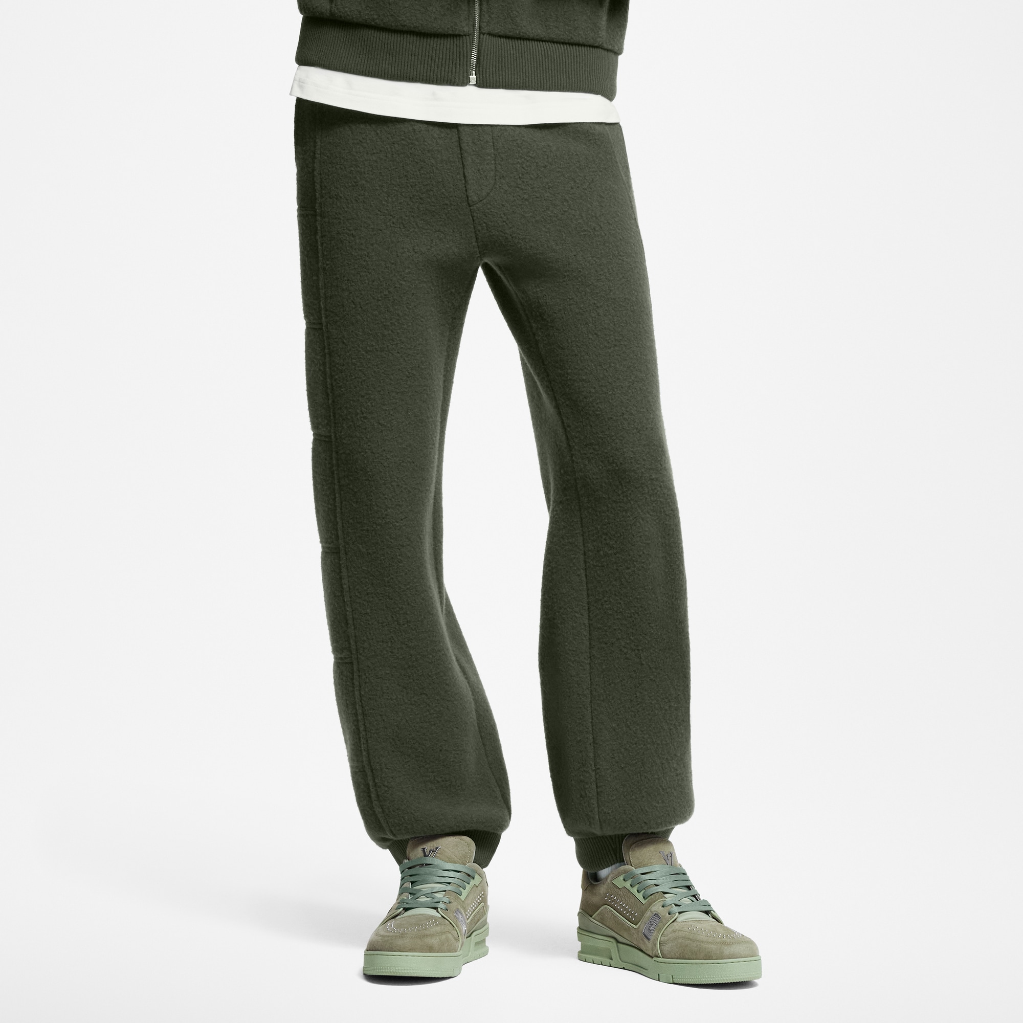  Ready-to-Wear All Ready-to-Wear Quilted Textured Wool Pants | Louis Vuitton ® (Product zoom)