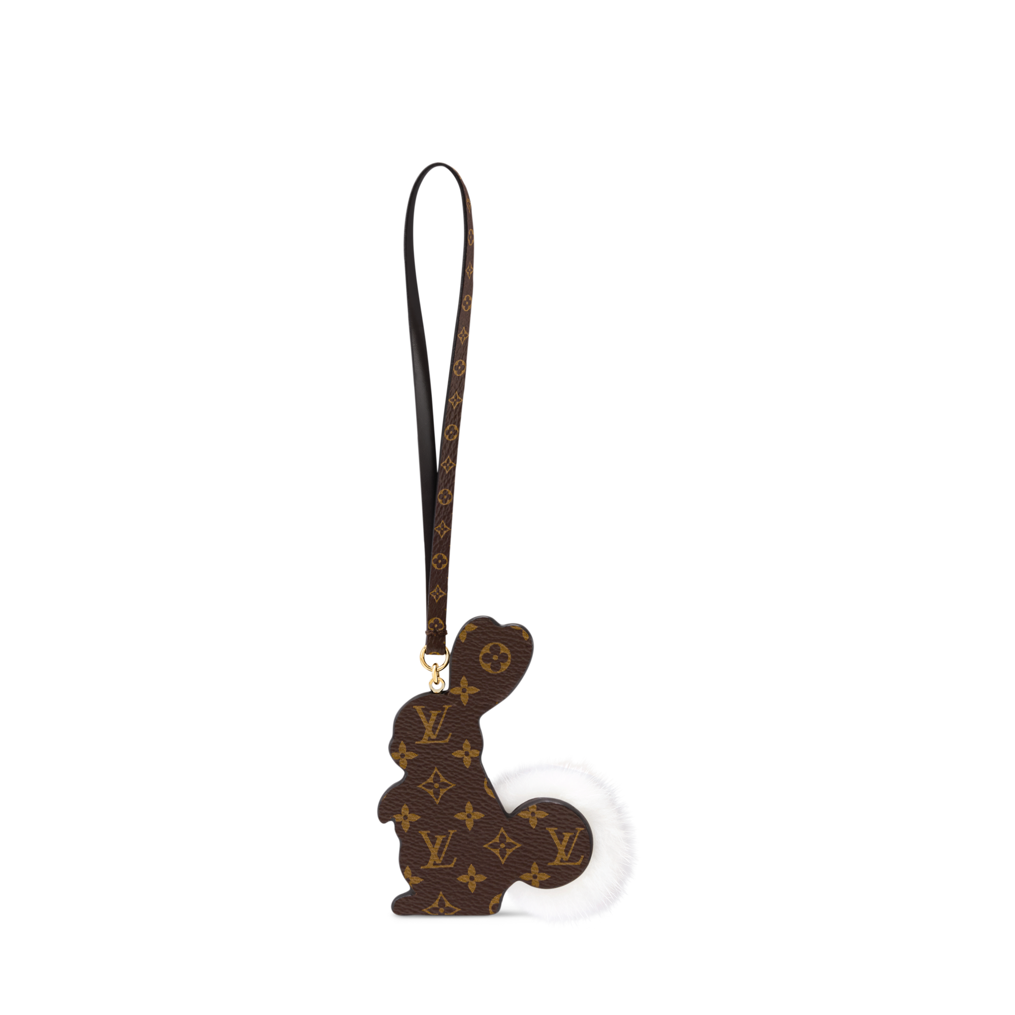 S00 Accessories Key Holders and Bag Charms Rabbit LV Furry Friend Bag Charm  | Louis Vuitton ® (Product zoom)