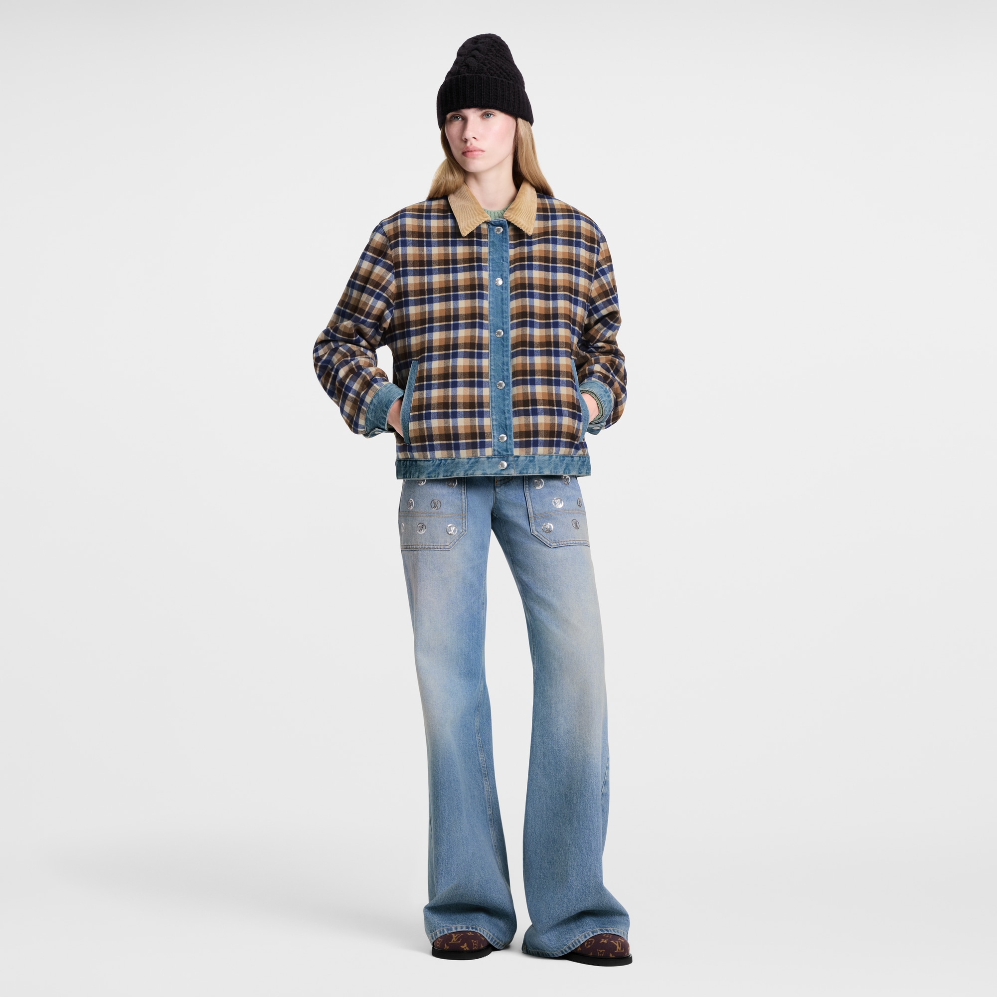  Ready-to-Wear Coats and Jackets Reversible Denim Jacket | Louis Vuitton ® (Product zoom)