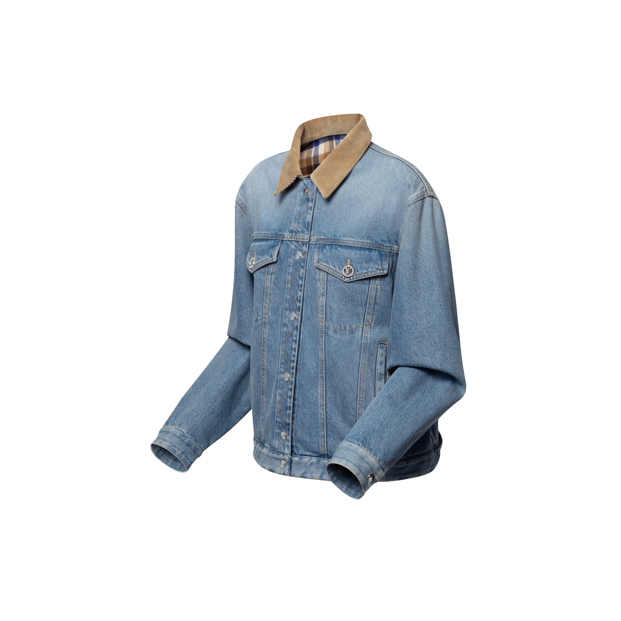  Ready-to-Wear Coats and Jackets Reversible Denim Jacket | Louis Vuitton ® (Product zoom)