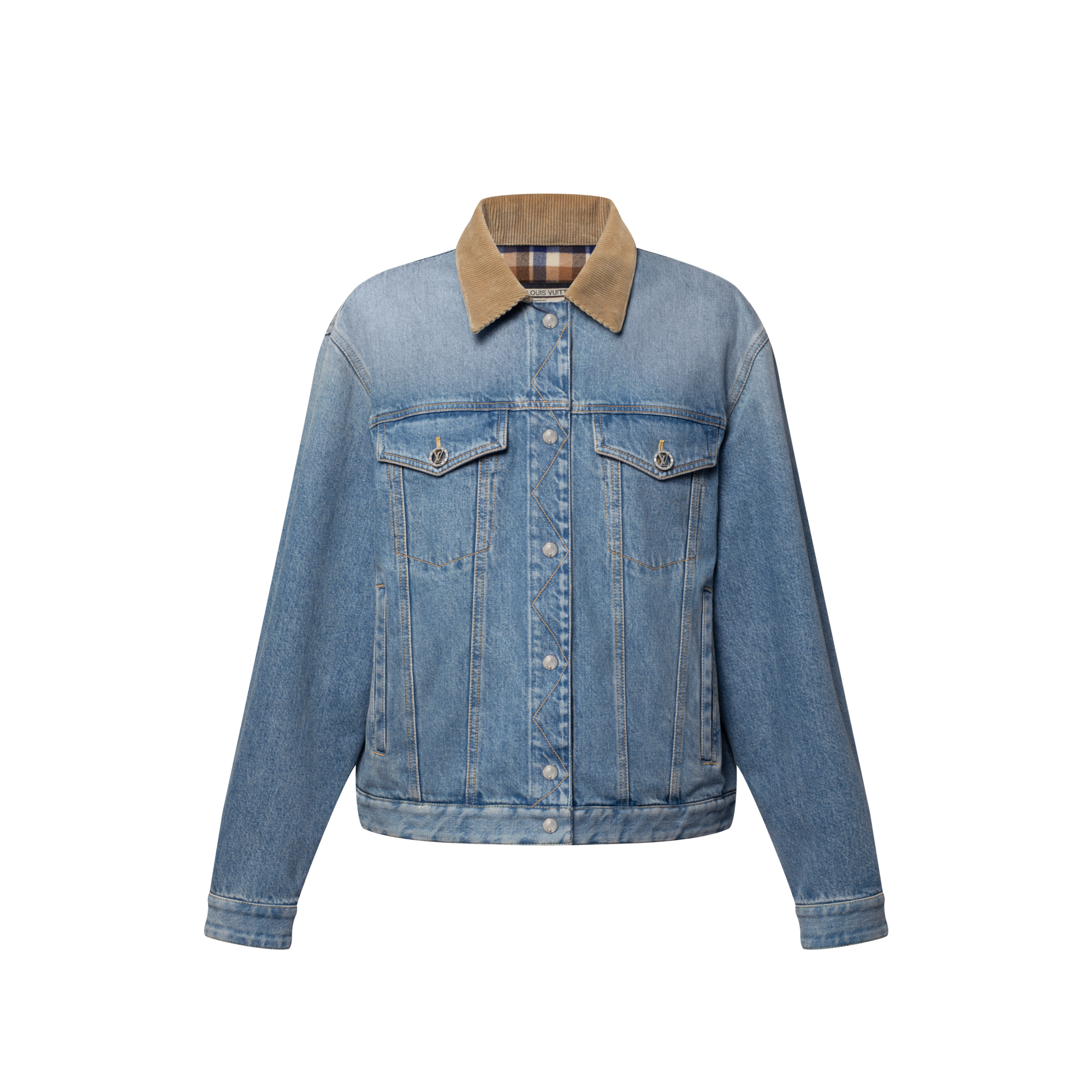  Ready-to-Wear Coats and Jackets Reversible Denim Jacket | Louis Vuitton ® (Product zoom)