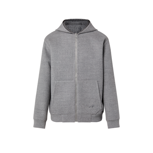 Discontinued Product Obs 13 Reversible Double Face Hooded Blouson | Louis Vuitton ® (Product zoom)