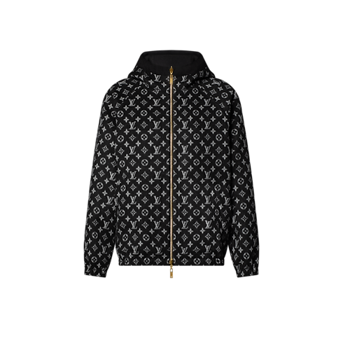 Ready-to-Wear Coats and Jackets Reversible Double Face Hoodie | Louis Vuitton ® (Product zoom)