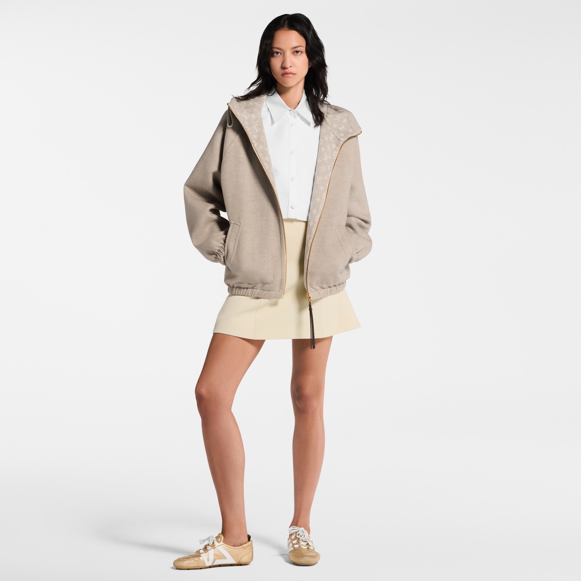  Ready-to-Wear Coats and Jackets Reversible Double Face Zip-Up Jacket | Louis Vuitton ® (Product zoom)
