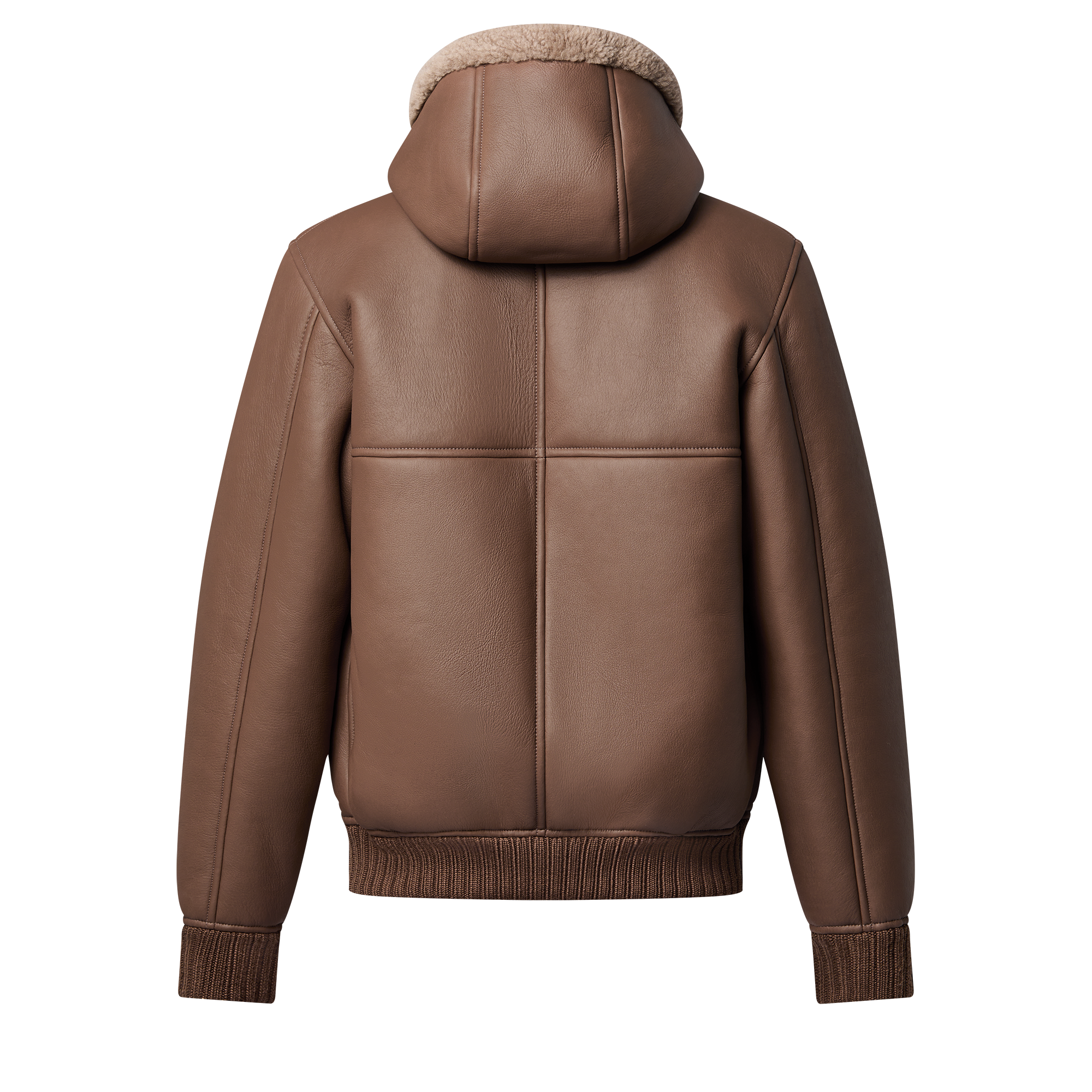  Ready-to-Wear Coats and Outerwear Reversible Hooded Shearling Blouson | Louis Vuitton ® (Product zoom)