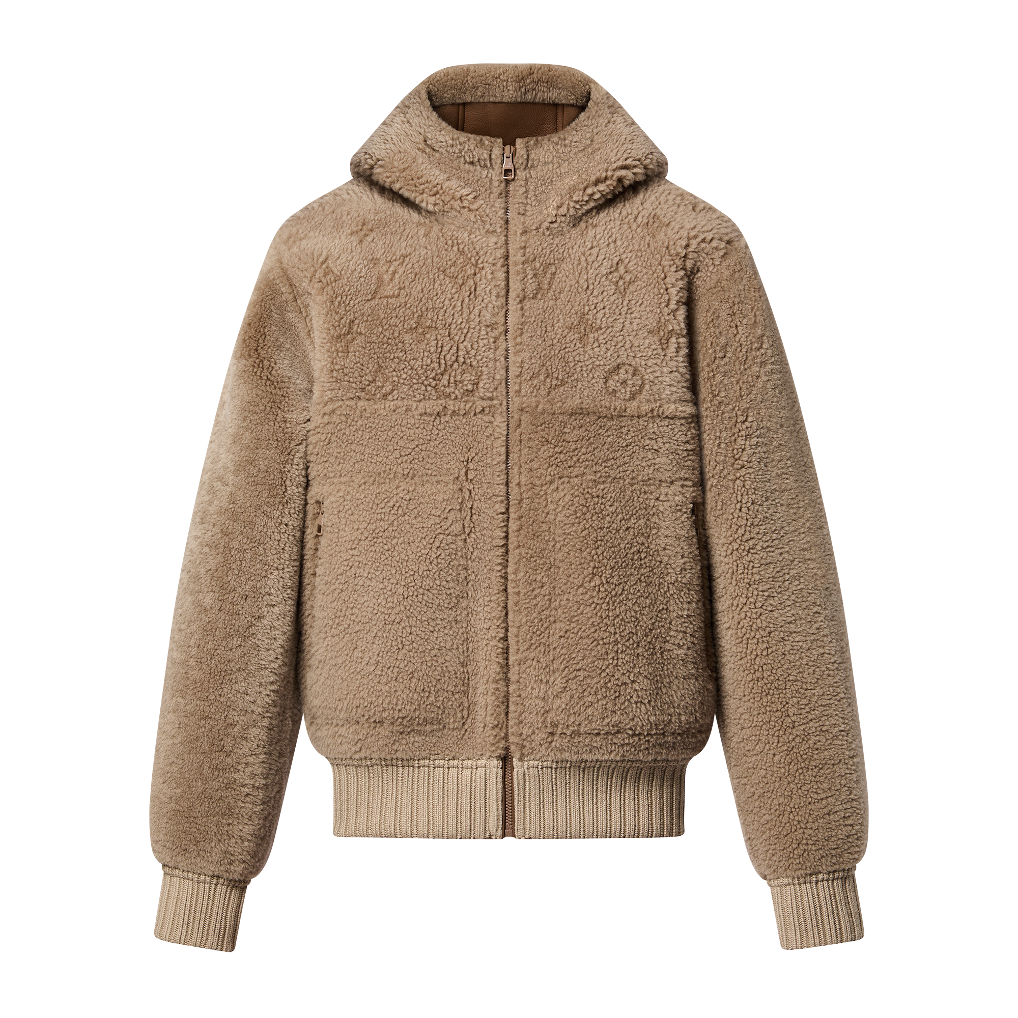  Ready-to-Wear Coats and Outerwear Reversible Hooded Shearling Blouson | Louis Vuitton ® (Product zoom)
