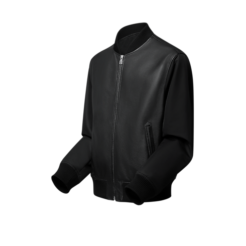 Ready-to-Wear Coats and Outerwear Reversible Leather Nylon Jacket | Louis Vuitton ® (Product zoom)