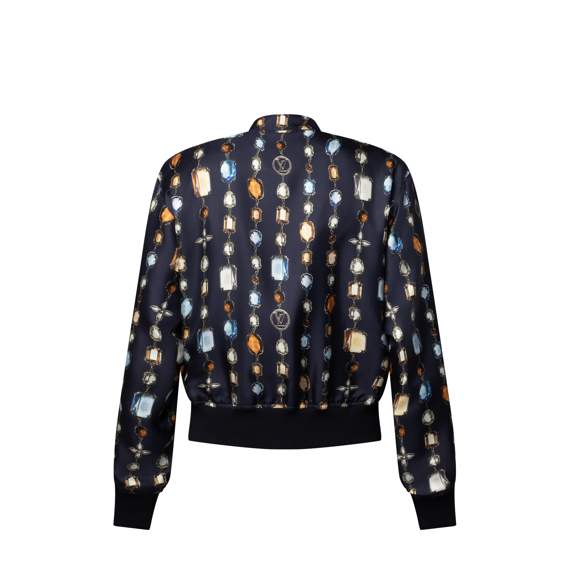 Reversible Necklace Bomber Jacket
