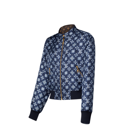 Ready-to-Wear Coats and Jackets Reversible Nouveau Bomber Jacket | Louis Vuitton ® (Product zoom)