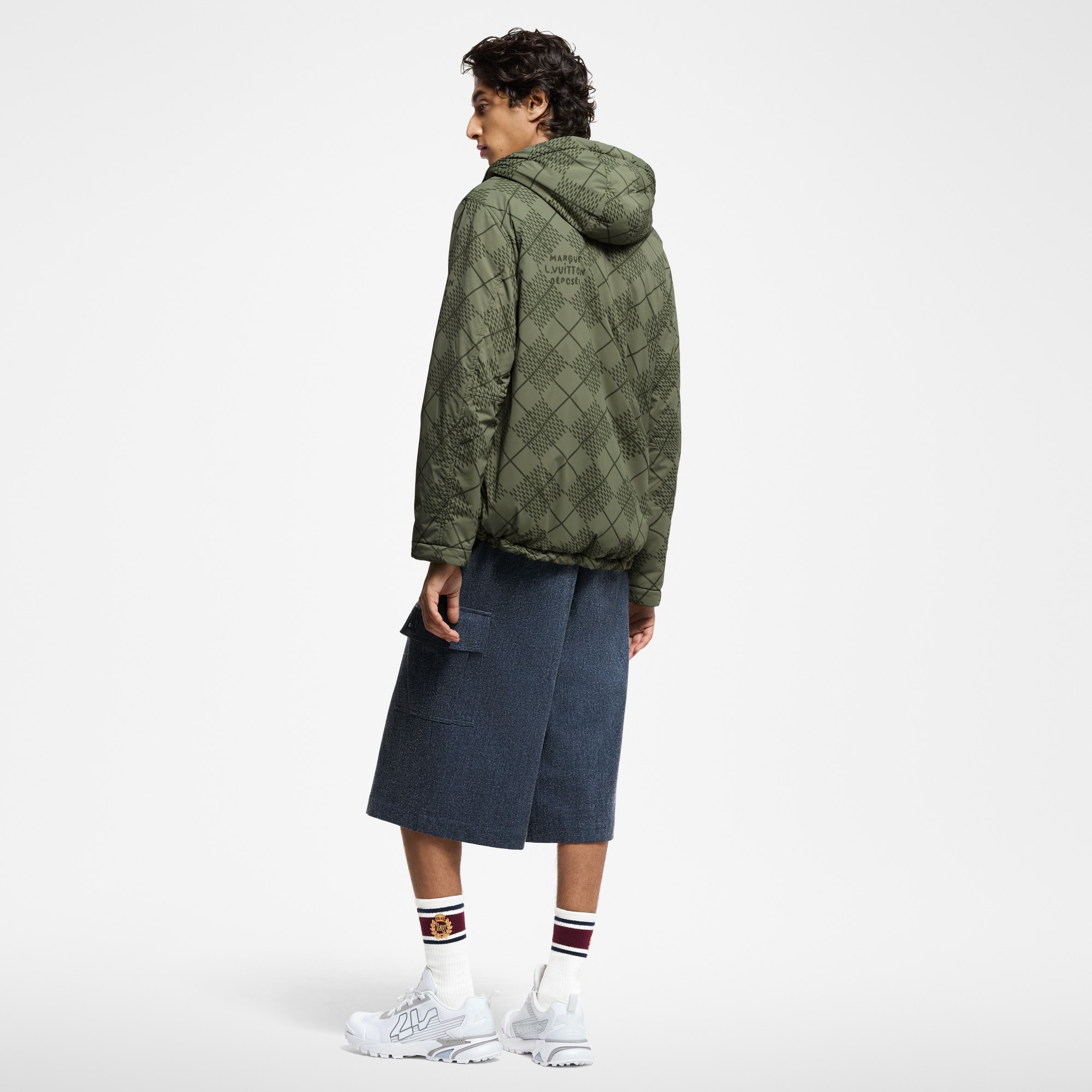  Ready-to-Wear Coats and Outerwear Reversible Nylon And Fleece Windbreaker | Louis Vuitton ® (Product zoom)