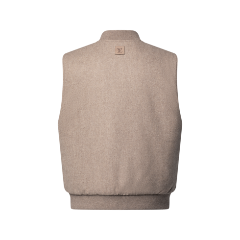 Ready-to-Wear All Ready-to-Wear Reversible Padded Wool Vest | Louis Vuitton ® (Product zoom)