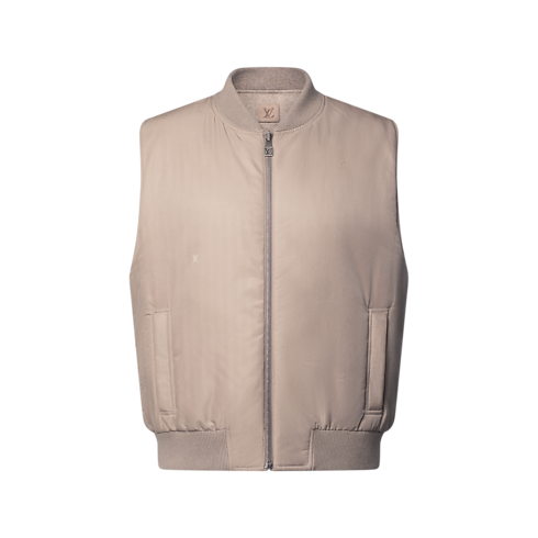 Ready-to-Wear All Ready-to-Wear Reversible Padded Wool Vest | Louis Vuitton ® (Product zoom)