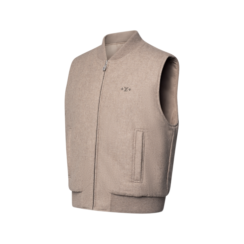Ready-to-Wear All Ready-to-Wear Reversible Padded Wool Vest | Louis Vuitton ® (Product zoom)