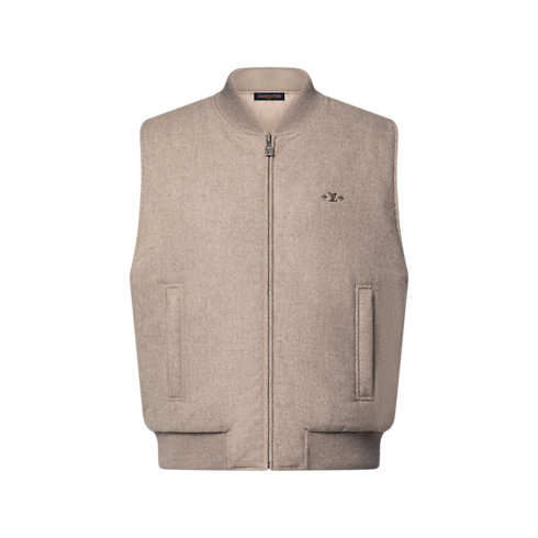 Ready-to-Wear All Ready-to-Wear Reversible Padded Wool Vest | Louis Vuitton ® (Product zoom)