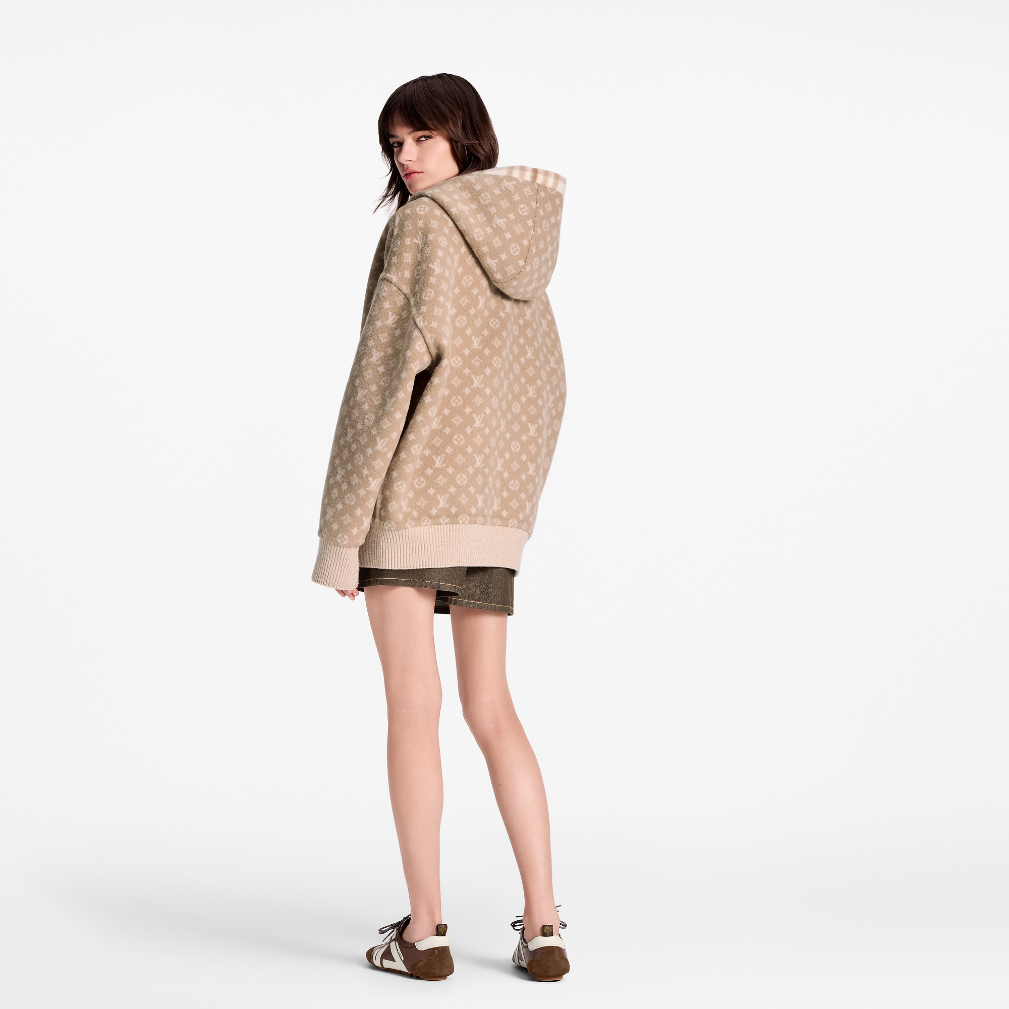 Reversible Plaid Hoodie