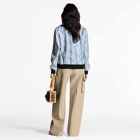 Ready-to-Wear Coats and Jackets Reversible Rope Bomber Jacket | Louis Vuitton ® (Product zoom)