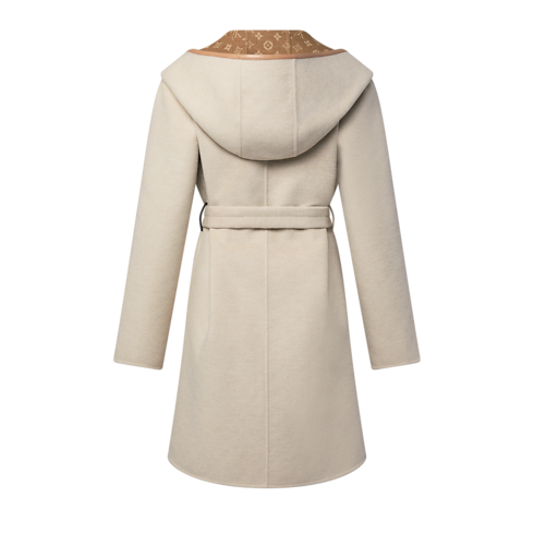 Ready-to-Wear Coats and Jackets Reversible Signature Hooded Wrap Coat | Louis Vuitton ® (Product zoom)