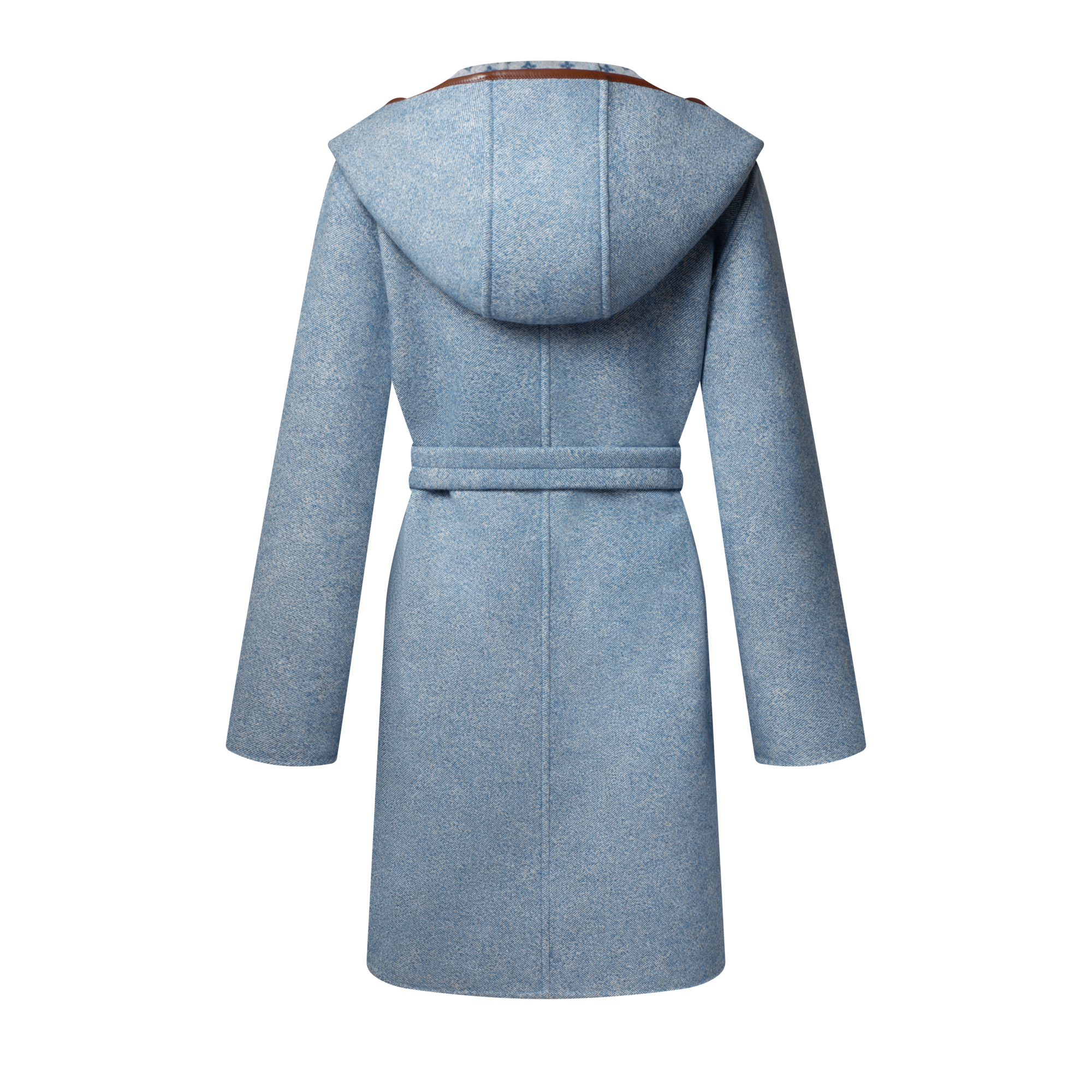  Ready-to-Wear Coats and Jackets Reversible Signature Hooded Wrap Coat | Louis Vuitton ® (Product zoom)