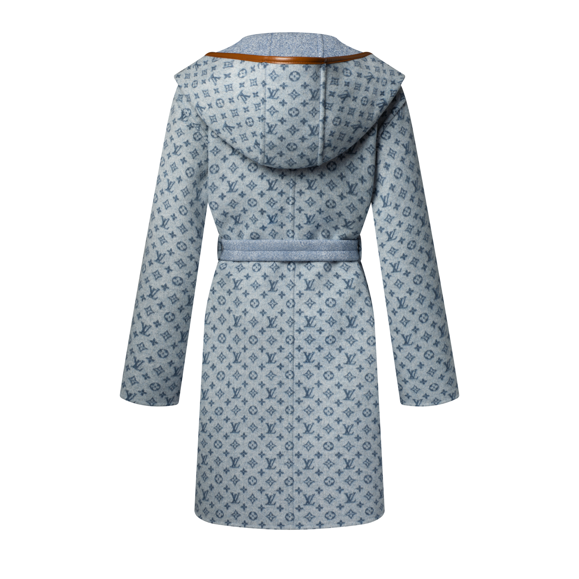  Ready-to-Wear Coats and Jackets Reversible Signature Hooded Wrap Coat | Louis Vuitton ® (Product zoom)