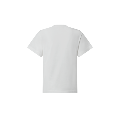 Ready-to-Wear Tops Rhinestone Signature T-Shirt | Louis Vuitton ® (Product zoom)