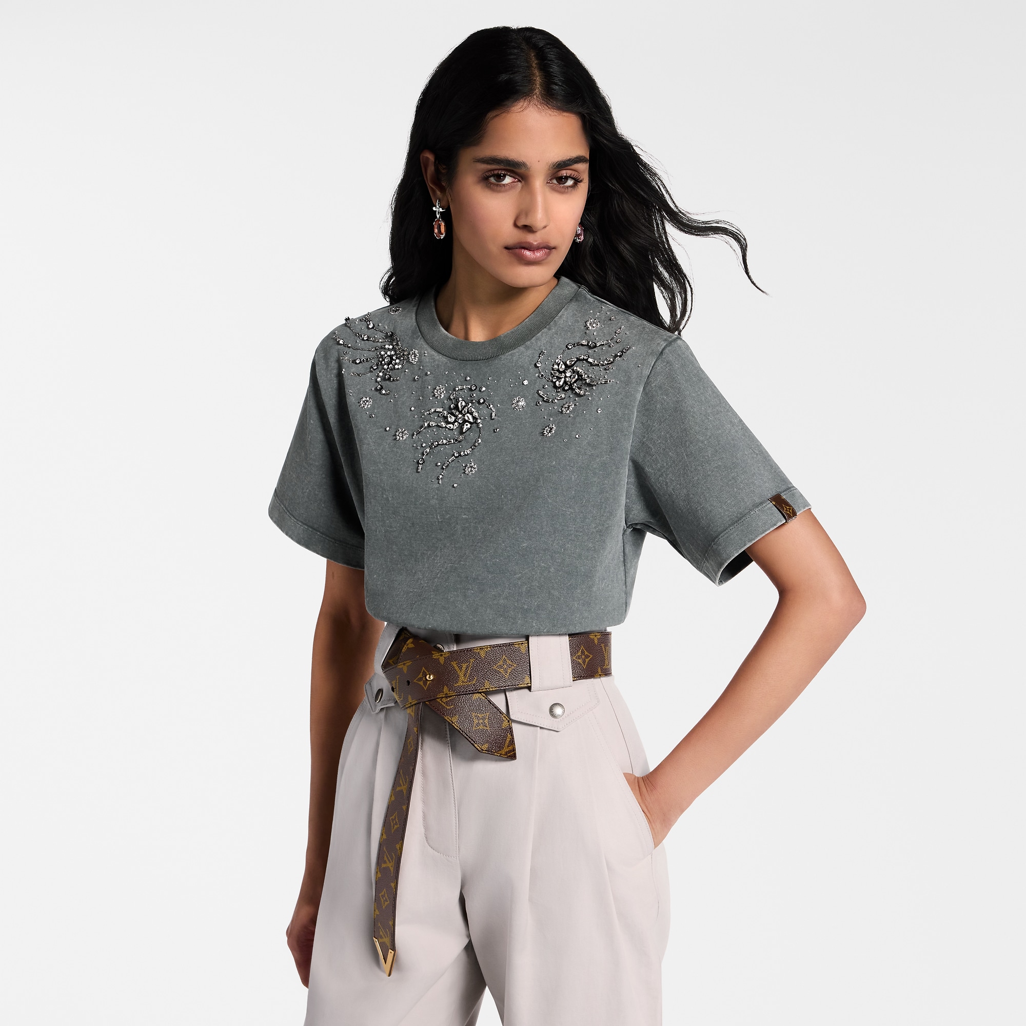 Rhinestone Swirl T-Shirt