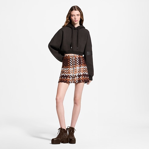 Ready-to-Wear T-shirts and Sweatshirts Ribbed Accent Hoodie | Louis Vuitton ® (Product zoom)