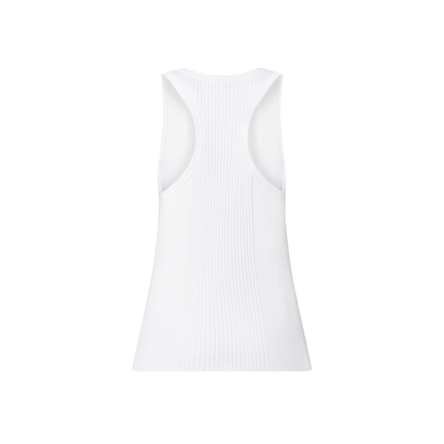 Ready-to-Wear Tops Ribbed Tank Top | Louis Vuitton ® (Product zoom)
