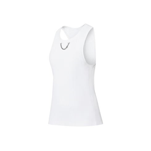 Ready-to-Wear Tops Ribbed Tank Top | Louis Vuitton ® (Product zoom)