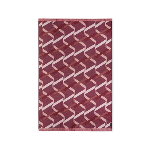 Home and Art of Dining Home Textiles Ribbon Throw Blanket | Louis Vuitton ® (Product zoom)