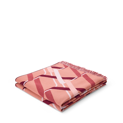 Home and Art of Dining Home Textiles Ribbon Throw Blanket | Louis Vuitton ® (Product zoom)
