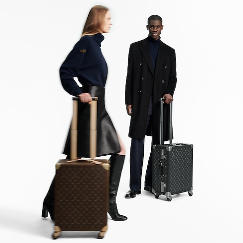 Monogram Eclipse Canvas Travel Rolling Luggage Rolling Trunk | Louis Vuitton ® (Product zoom)