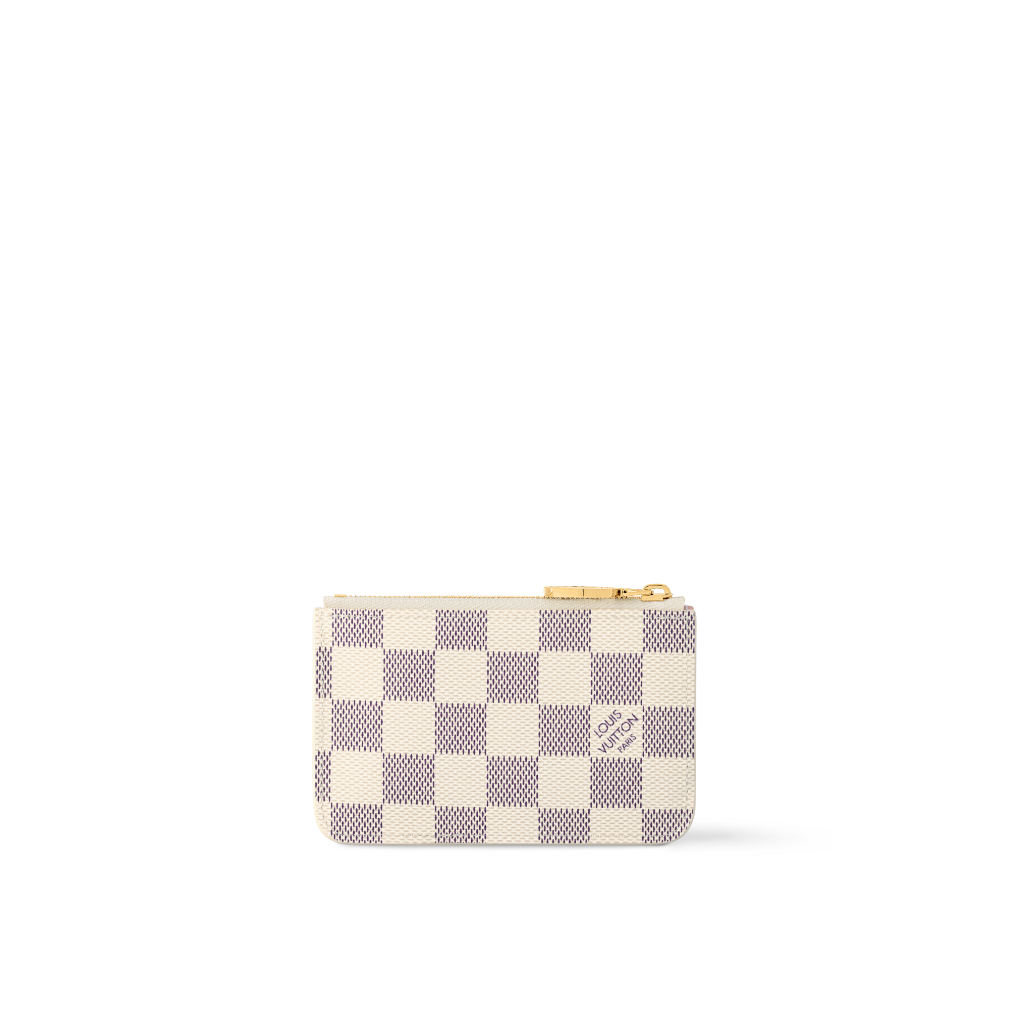 Damier Azur Small Leather Goods Card Holders and Key Holders Romy Card Holder | Louis Vuitton ® (Product zoom)