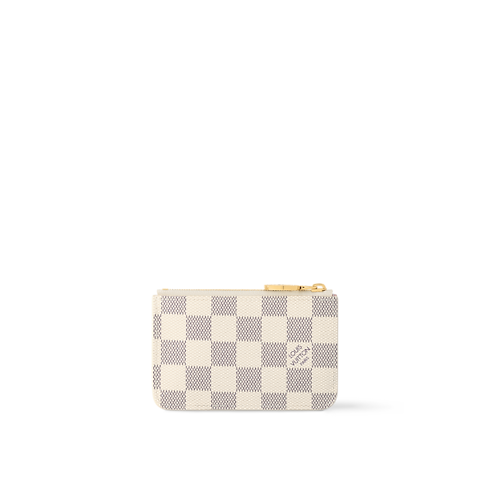 Damier Azur Small Leather Goods Card Holders and Key Holders Romy Card Holder | Louis Vuitton ® (Product zoom)
