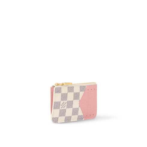 Damier Azur Small Leather Goods Card Holders and Key Holders Romy Card Holder | Louis Vuitton ® (Product zoom)