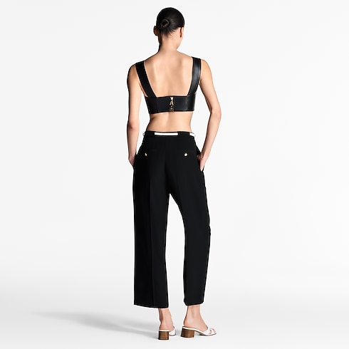 Ready-to-Wear Pants Rope Belt Tailored Pants | Louis Vuitton ® (Product zoom)