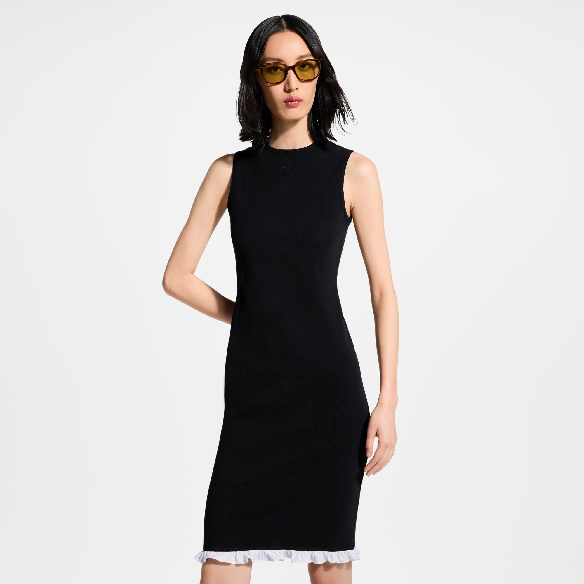 Ruffle Hem Tank Dress - Women - New In Women | LOUIS VUITTON