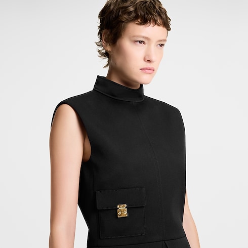 Ready-to-Wear Dresses S-Lock Pocket Dress | Louis Vuitton ® (Product zoom)