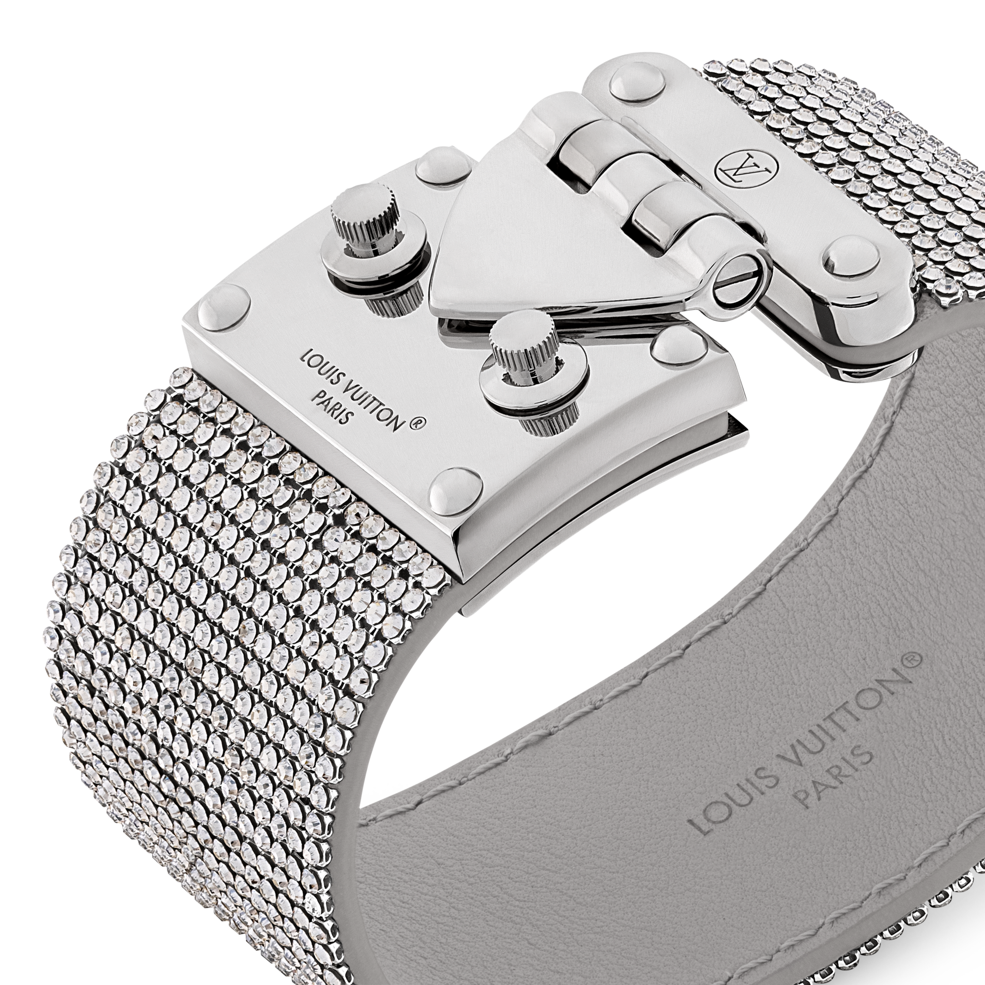 Other Leathers Fashion Jewelry Bracelets S-Lock Strass Cuff | Louis Vuitton ® (Product zoom)