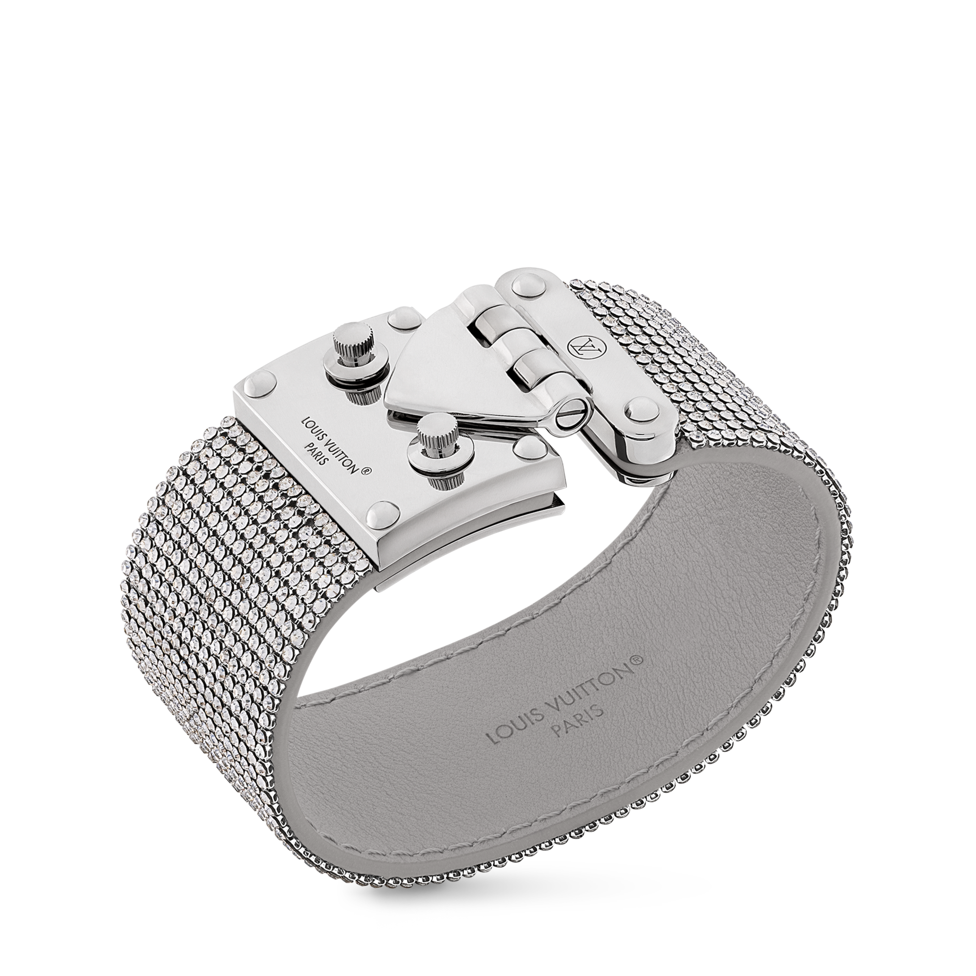 Other Leathers Fashion Jewelry Bracelets S-Lock Strass Cuff | Louis Vuitton ® (Product zoom)
