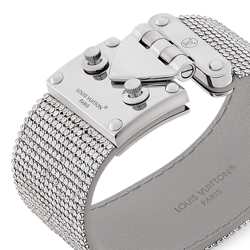 Other Leathers Fashion Jewelry Bracelets S-Lock Strass Cuff | Louis Vuitton ® (Product zoom)
