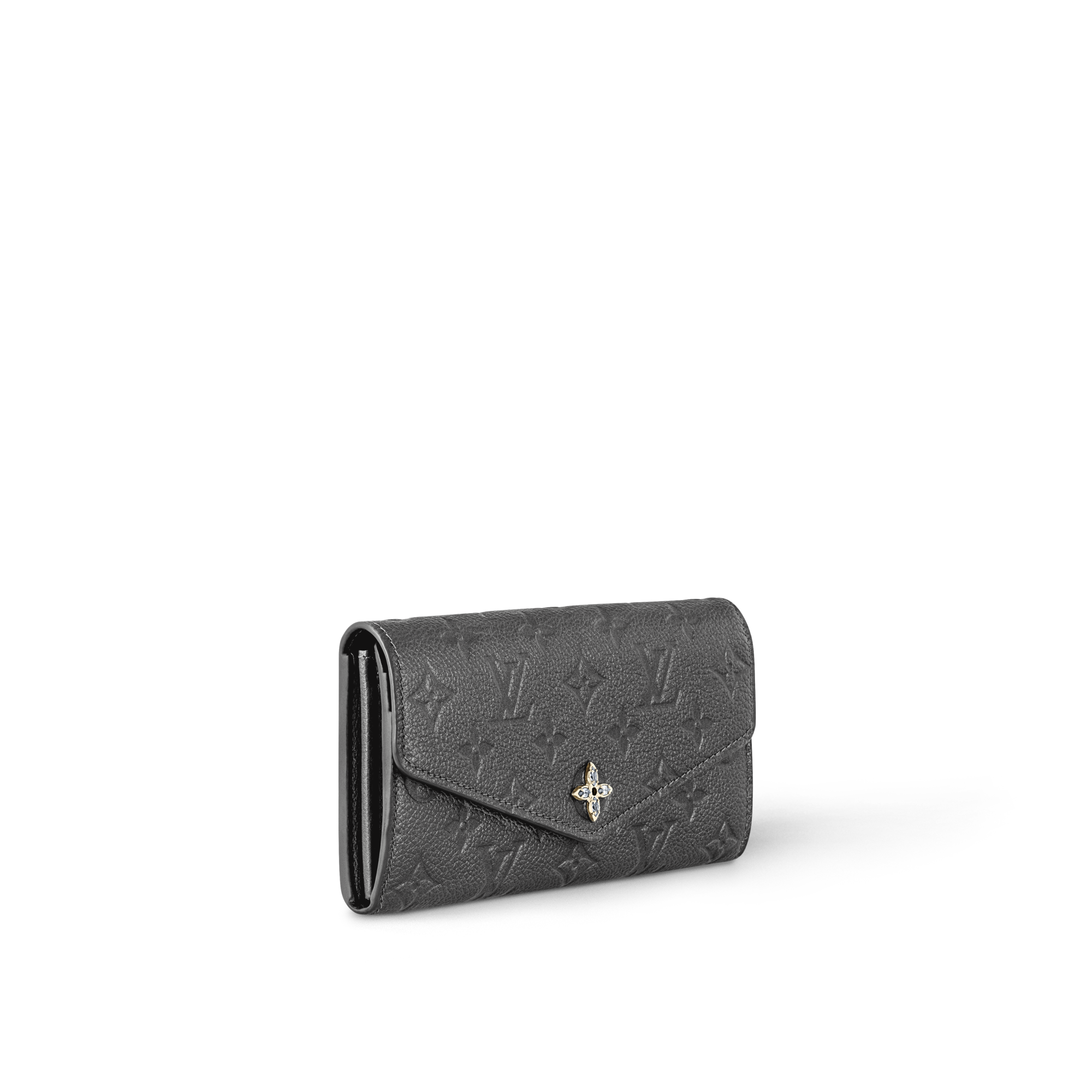 Monogram Empreinte Leather Small Leather Goods Compact and Long Wallets Sarah Wallet | Louis Vuitton ® (Product zoom)