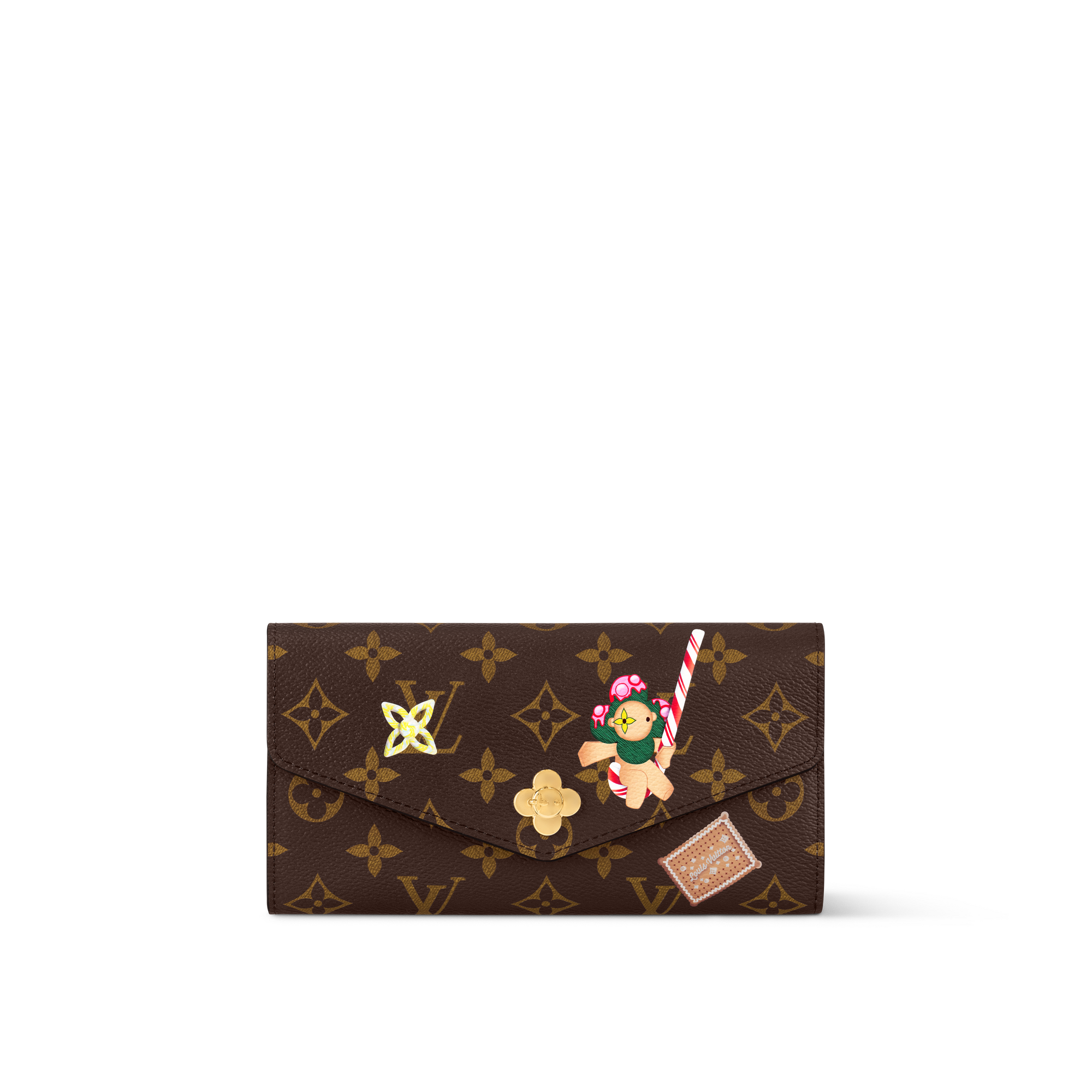 Monogram Small Leather Goods Newness Sarah Wallet | Louis Vuitton ® (Product zoom)