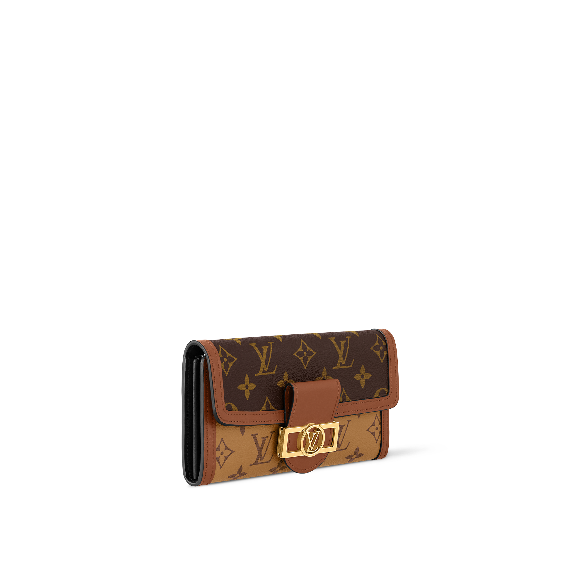 Monogram Reverse Small Leather Goods Long Wallets Sarah Wallet | Louis Vuitton ® (Product zoom)