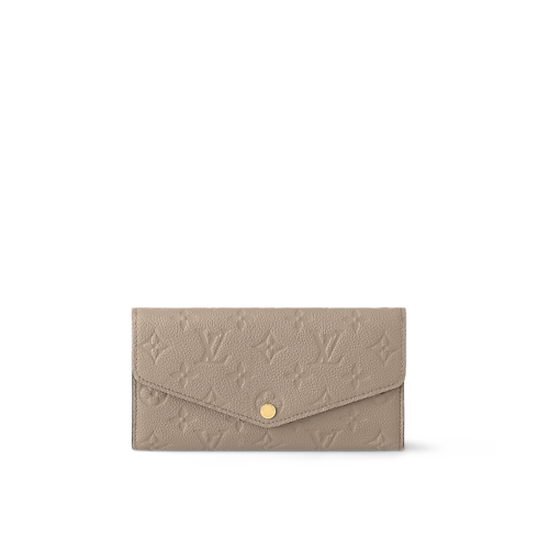 Monogram Empreinte Leather Small Leather Goods Long Wallets Sarah Wallet | Louis Vuitton ® (Product zoom)
