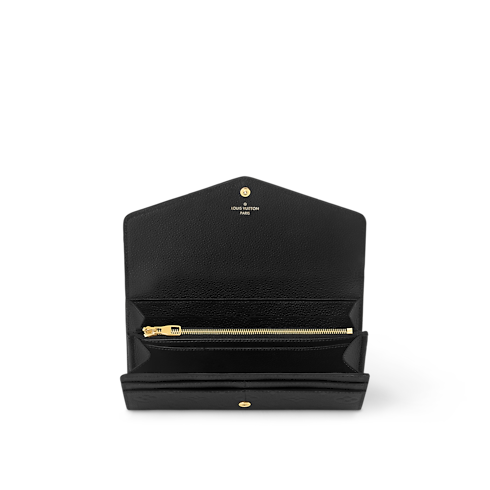 Monogram Empreinte Leather Small Leather Goods Long Wallets Sarah Wallet | Louis Vuitton ® (Product zoom)