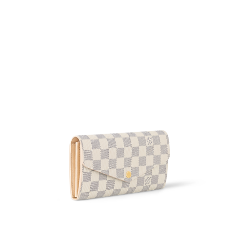 Damier Azur Canvas Small Leather Goods All Small Leather Goods Sarah Wallet | Louis Vuitton ® (Product zoom)