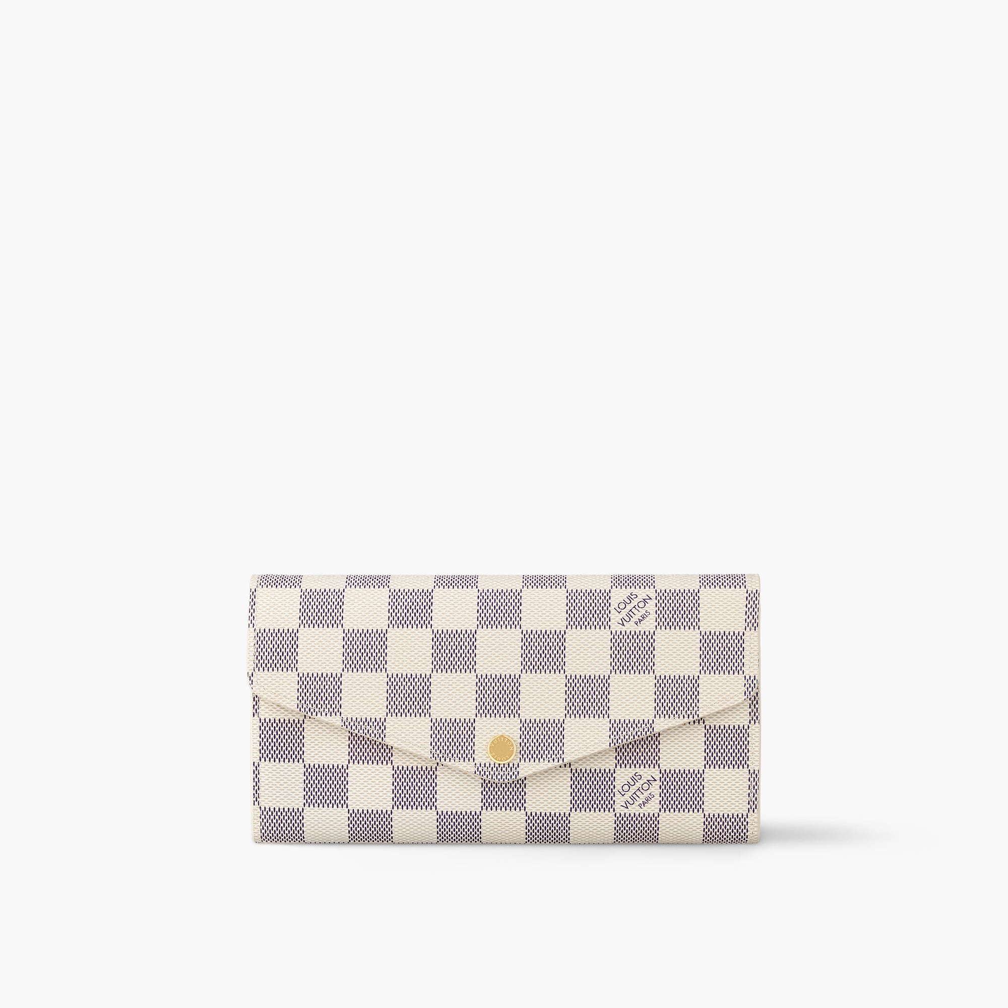 Sarah Wallet Damier Azur Canvas Women Small Leather Goods
