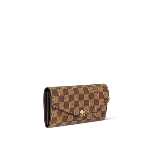 Damier Ebene Small Leather Goods All Small Leather Goods Sarah Wallet | Louis Vuitton ® (Product zoom)