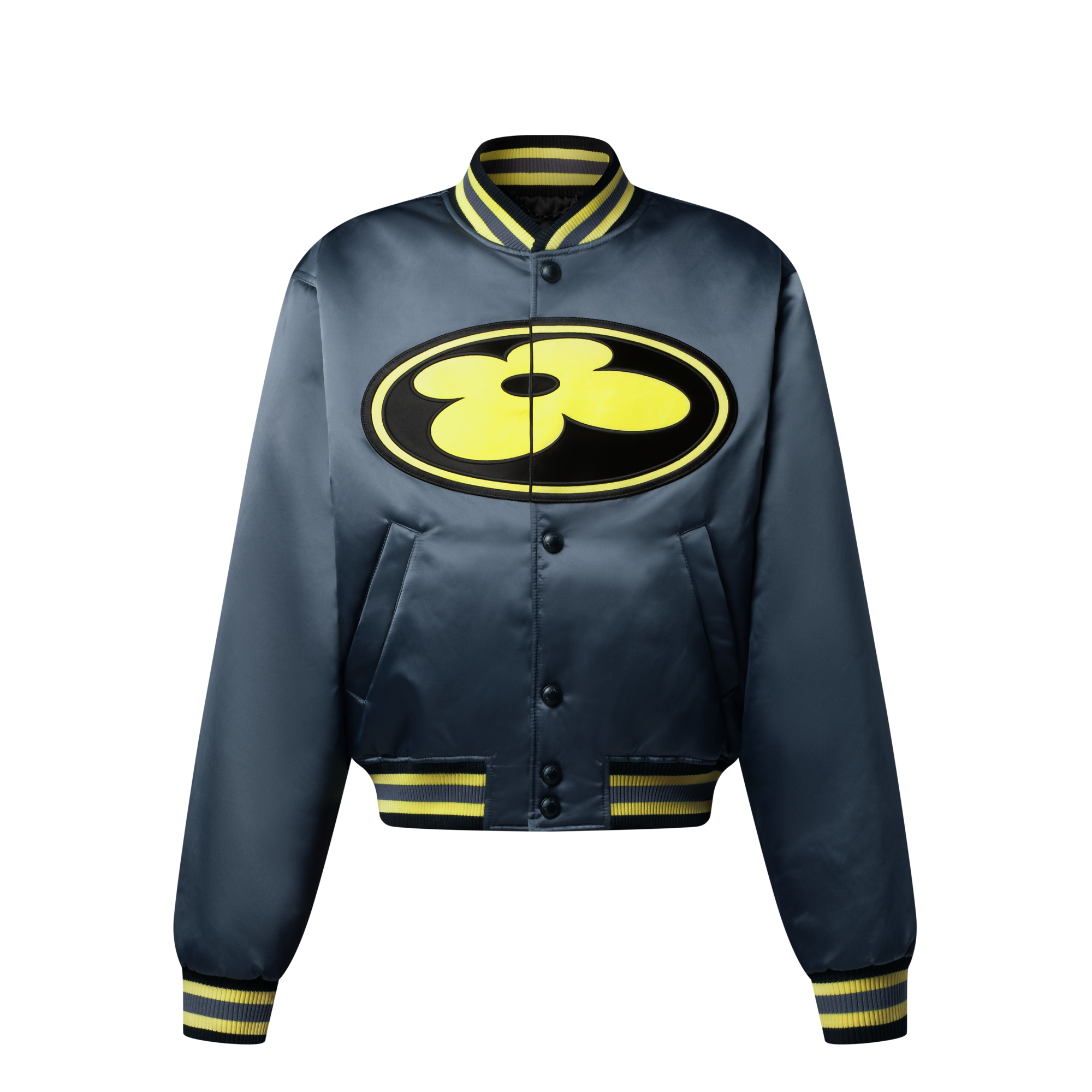 Satin Baseball Blouson