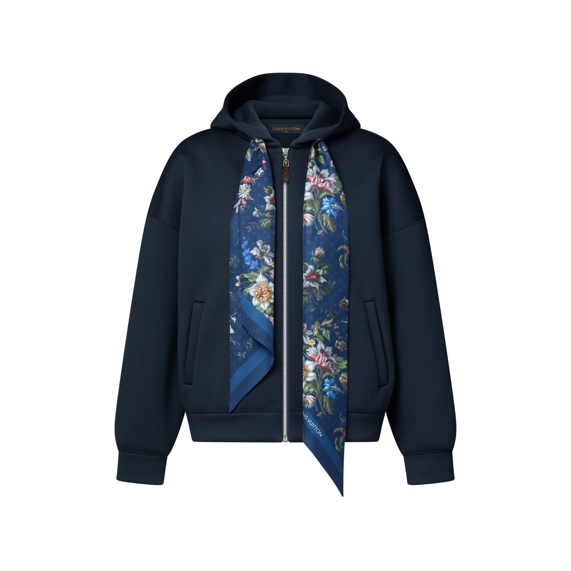 Scarf Detail Hoodie - Women - Ready-to-Wear | LOUIS VUITTON ®
